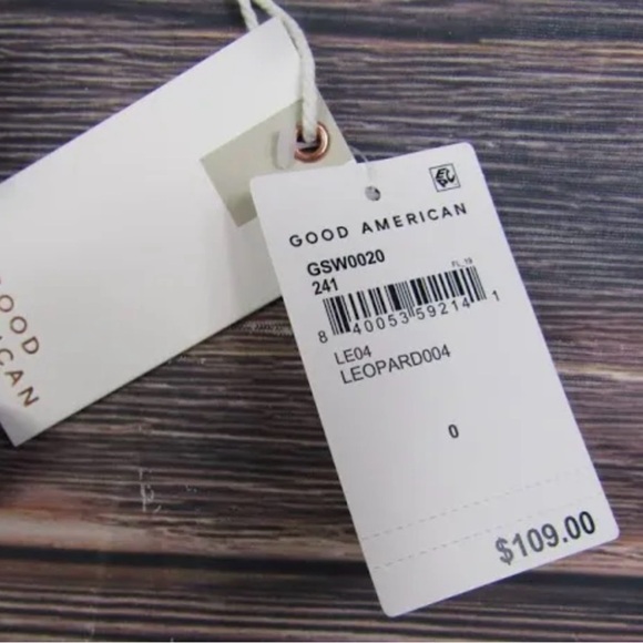 Good American Leopard Print One Piece - Picture 4 of 6